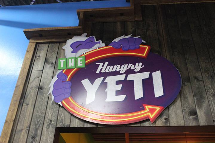 Hungry Yeti Neon Logo